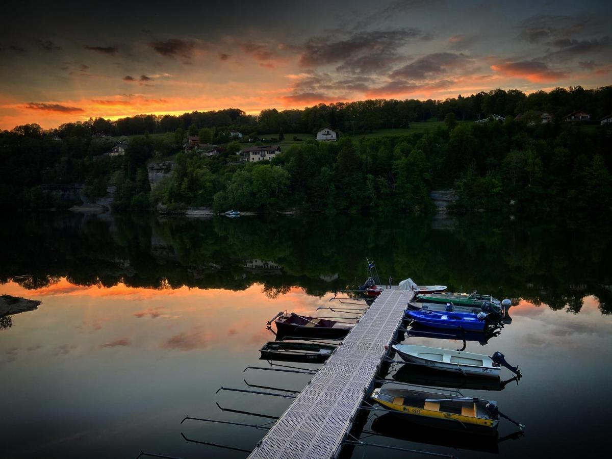 Hotel Les Rives Du Doubs 레브레네 외부 사진