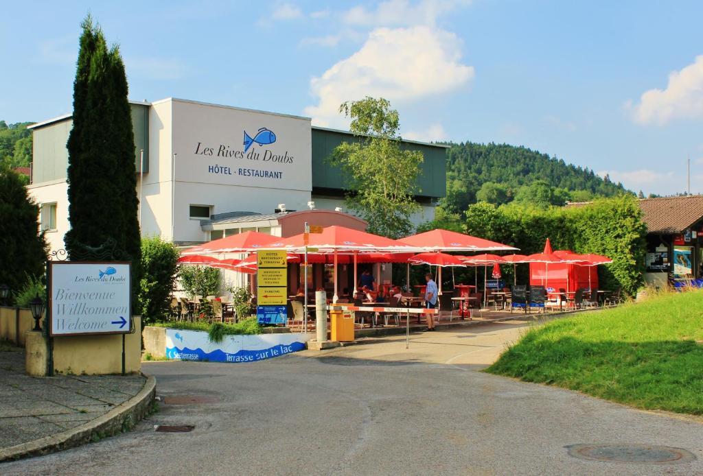 Hotel Les Rives Du Doubs 레브레네 외부 사진